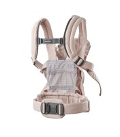 Little Pea BabyBjorn Μάρσιπος Harmony Light Pink Woven Melange_back